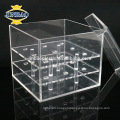 Jinbao crystal gift girlfriend wedding decor clear 9 16 36 acrylic flower box